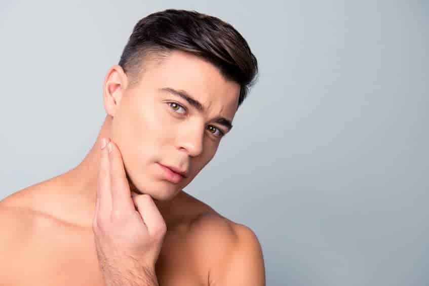 Permanent hair removal for men