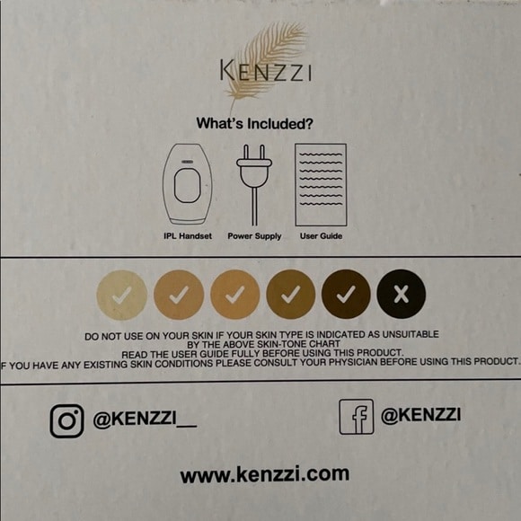 Kenzzi Laser Hair Removal Skin Tone
